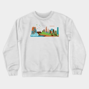 You Are Here, African Nation Crewneck Sweatshirt